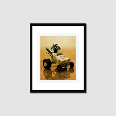 Prototype Cheerios Hot Rod by George Barris Framed Print